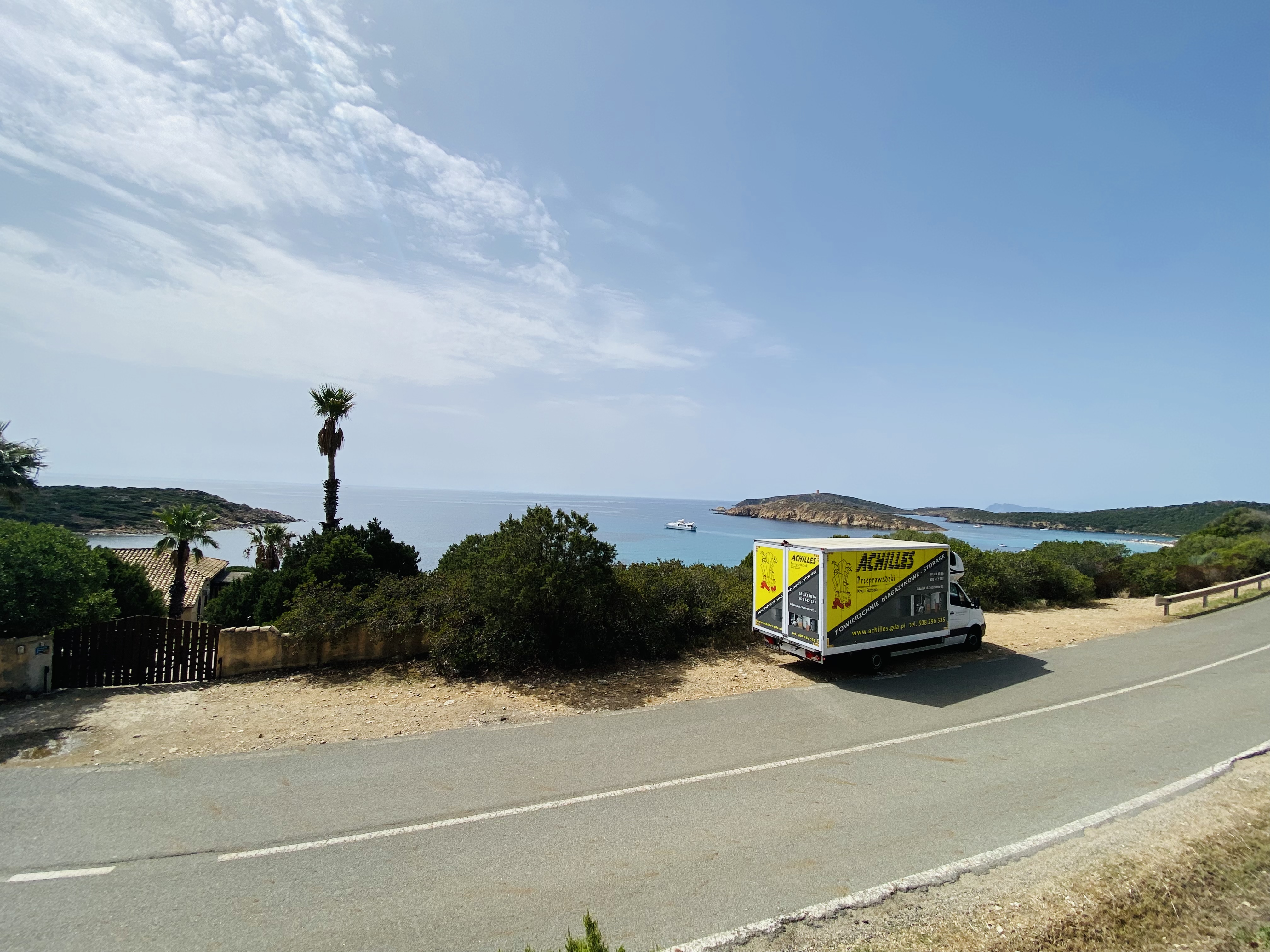 Gdańsk → Sardynia, Włochy